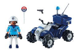 Speed Quad Policia Playmobil