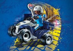Speed Quad Policia Playmobil
