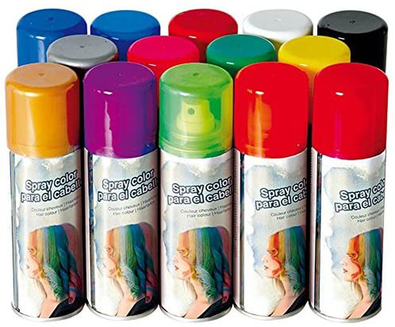 Spray/ Laca para el pelo color Plata - 125 ML — DonDino juguetes