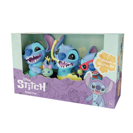 STITCH FIDGET 3 PACK ASST