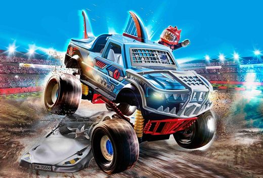 Stuntshow Monster Truck Shark Playmobil