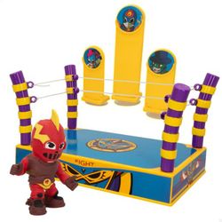 Super Masked Estadio Entrenamiento Con Figura