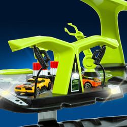 Super Parking 5 étages avec pistes et voitures