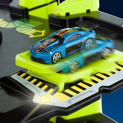 Super Parking 5 étages avec pistes et voitures