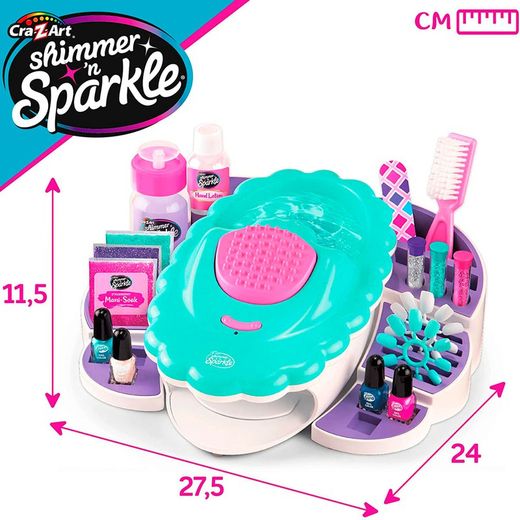 Super Spa De Uñas 5 En 1 Shimmer N Sparkle