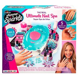 Super Spa De Uñas 5 En 1 Shimmer N Sparkle