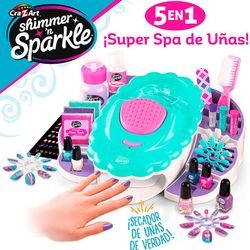Super Nail Spa 5 em 1 Shimmer N Sparkle