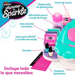 Super Nail Spa 5 em 1 Shimmer N Sparkle