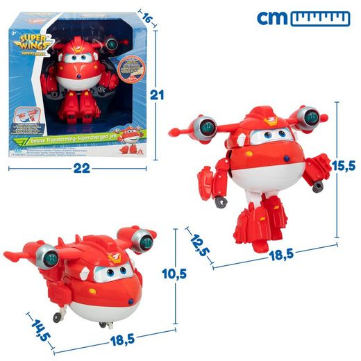 Super Wings - Figura Supercharge Luz & Sonido 3/S