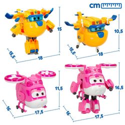 Super Wings - Figura Supercharge Luz & Sonido 3/S
