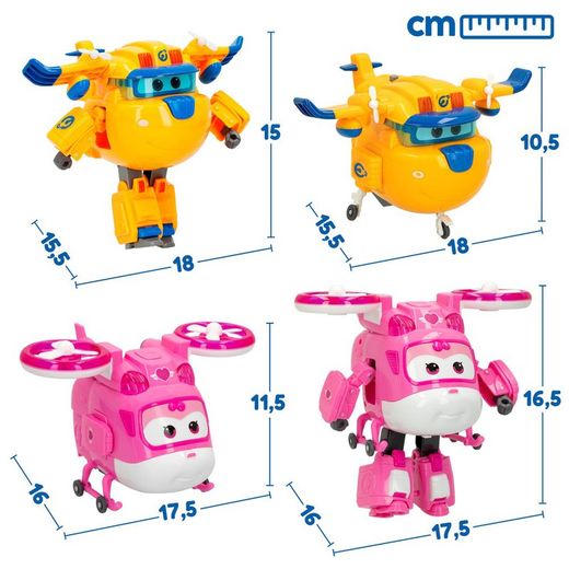 Super Wings - Figura Supercharge Luz & Sonido 3/S