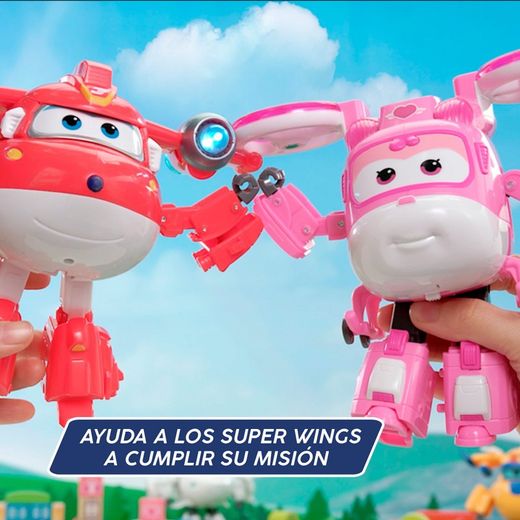 Super Wings - Figura Supercharge Luz & Sonido 3/S
