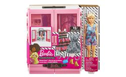 Barbie Portable Wardrobe with Doll and Accessories