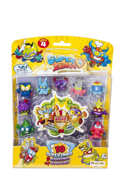 Superzings Iv Blister 10 figure