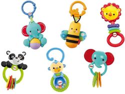 Animaux assortis hochets 2 (b