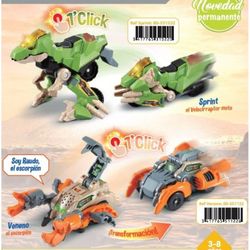 Switch&Go Dinos Fire + Oneclick Surtido