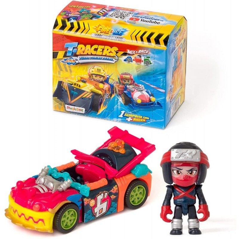 TRacers Fire & Ice Car & Racer — Dondino