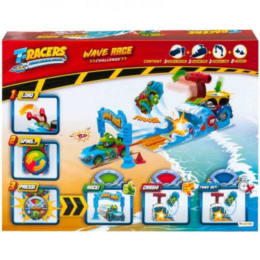 T-Racers S- Lanzador Wave Race