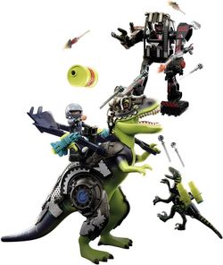 T-Rex: Batalla De Los Gigantes Playmobil