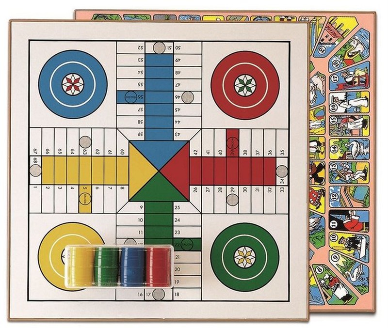 Comprar Jogo Ludo e ganso madeira com acessorios 40x40 de Cayro