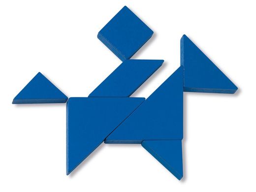 Tangram 4 Jugadores Madera
