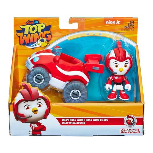 Top Wing Fahrzeug und Figur