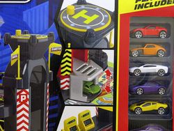 Torre Garaje 5 Niveles Coches+Tapiz