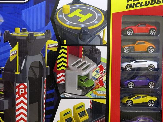 Torre Garaje 5 Niveles Coches+Tapiz