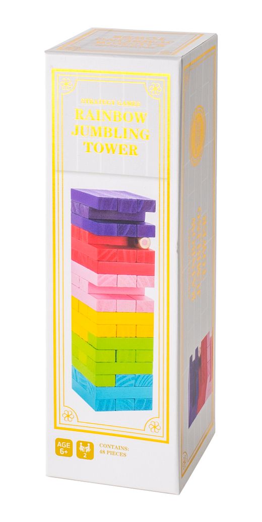 TORRE MADERA 48 PZAS COLORES