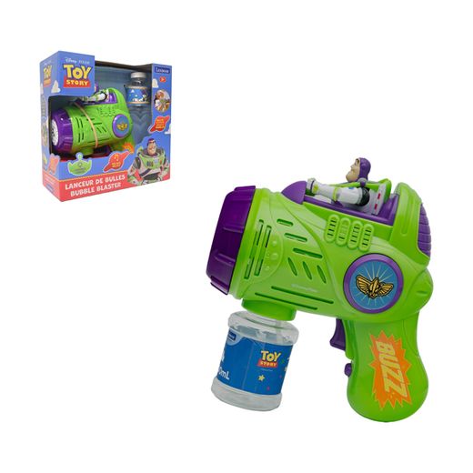 TOY STORY PISTOLA DE POMPAS C/LUZ Y SONIDO