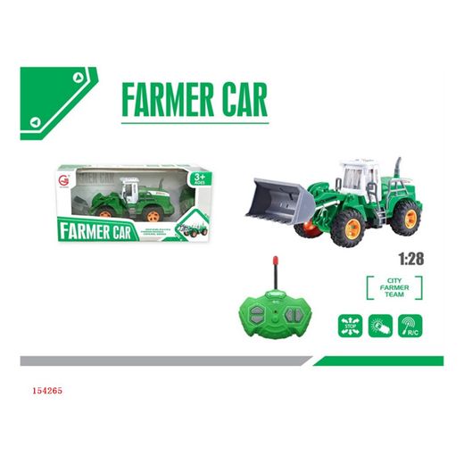 TRACTOR CON PALA R/C 1:28