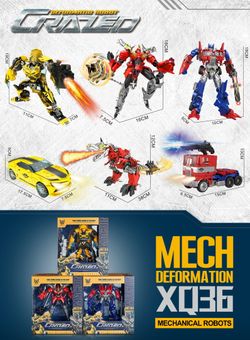 TRANSFORMER 3 MODELOS SURTIDOS