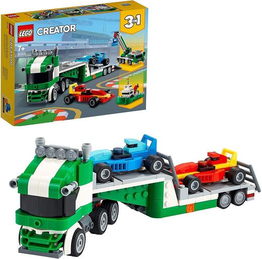 Transportes De Coches De Carreras - Lego Creator