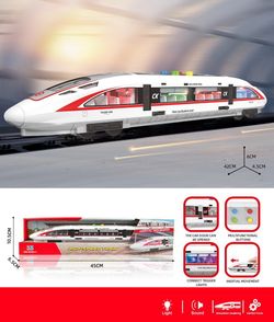 TREN ALTA VELOCIDAD LUZ Y SONIDO