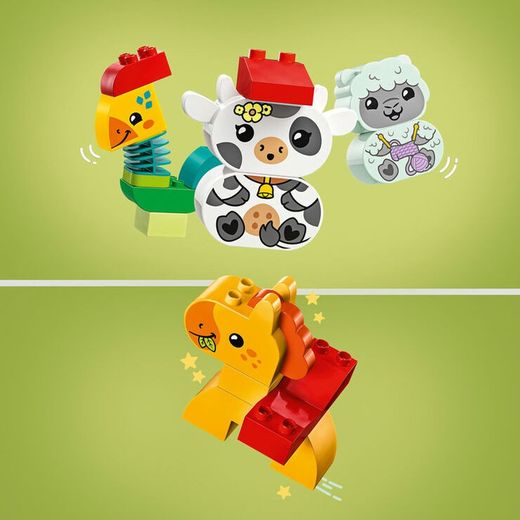 *DUPLO TREN DE LOS ANIMALES LEGO