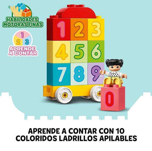 Tren De Los Números: Aprende A Contar Lego