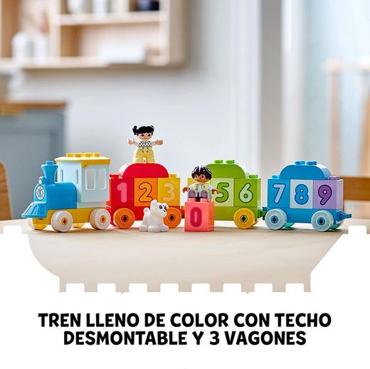 Tren De Los Números: Aprende A Contar Lego