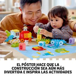 Tren De Los Números: Aprende A Contar Lego