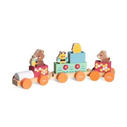 TREN OSITOS DE MADERA