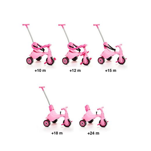 Tricycle Urbain Trike II Rose