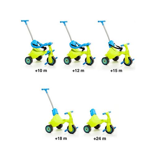 Triciclo urban trike II verde