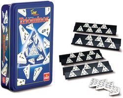 JUEGO TRIOMINOS CAJA METALICA