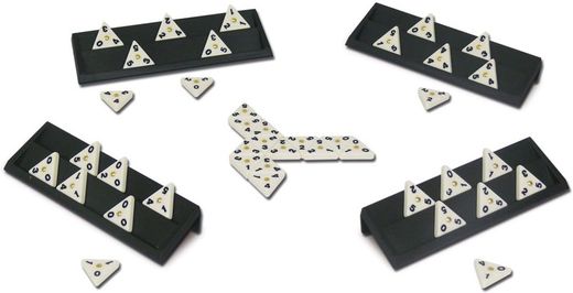 JUEGO TRIOMINOS CAJA METALICA