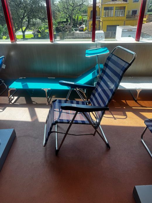 Solstol i aluminium pos.ray