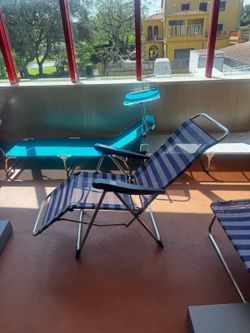 Solstol i aluminium pos.ray