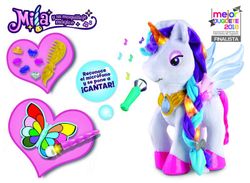 Unicornio Mila y maquillaje