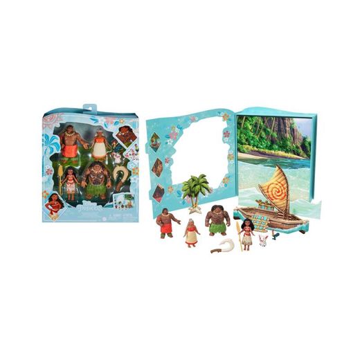 VAINA SET 6 FIGURAS CON ESCENARIO