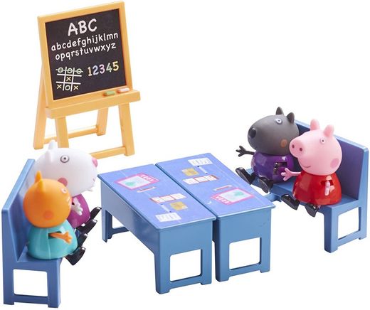 Nous allons à l'école avec du cochon de peppa