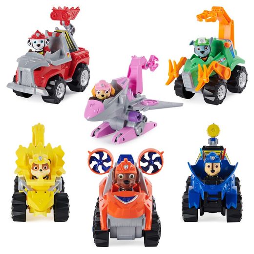 Vehículo Dino Patrulla Canina Modelos Surtidos