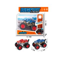 VEHICULOS BIGFOOT FRICCION 14.9x8.8x11.9 CM.